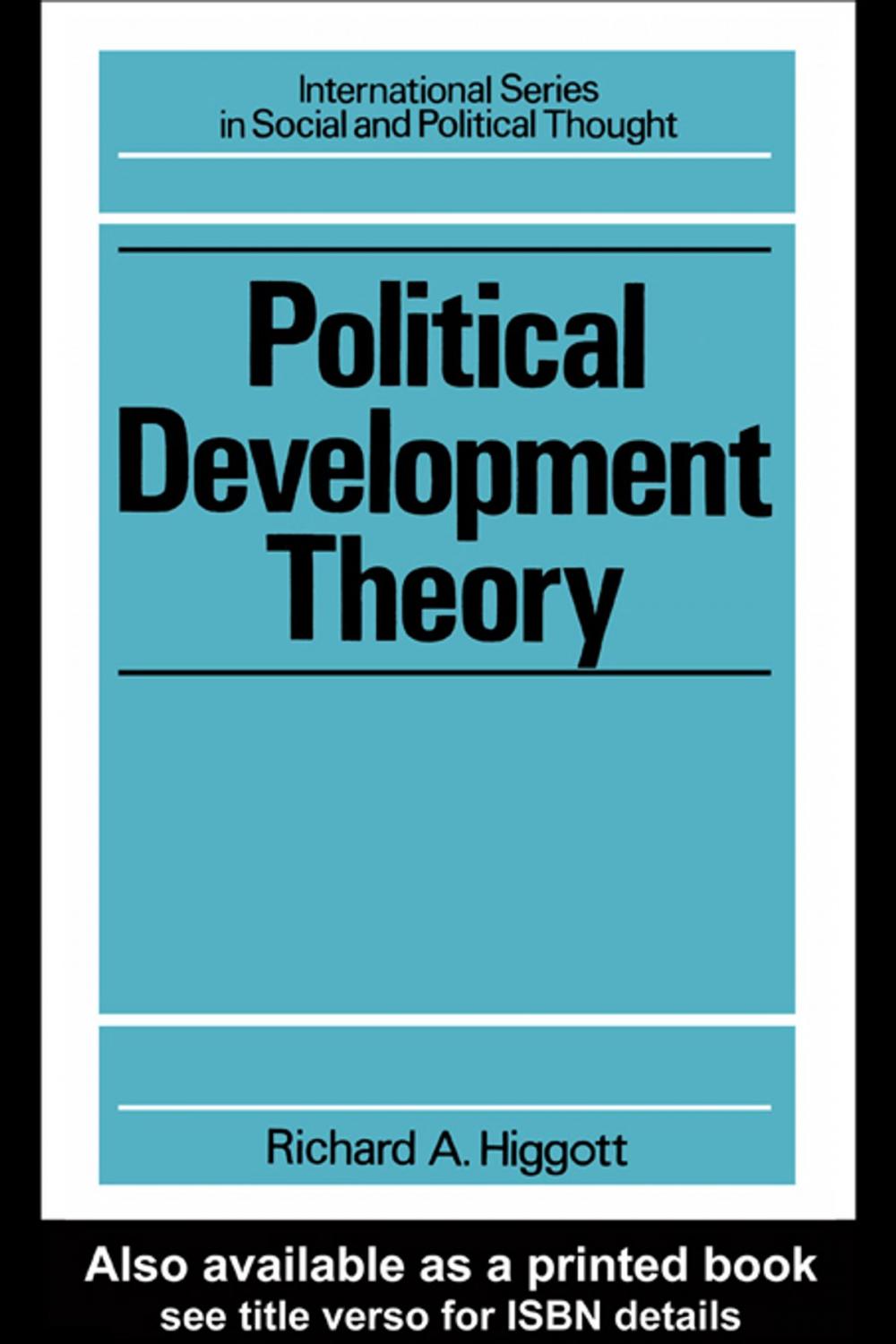 Big bigCover of Political Development Theory