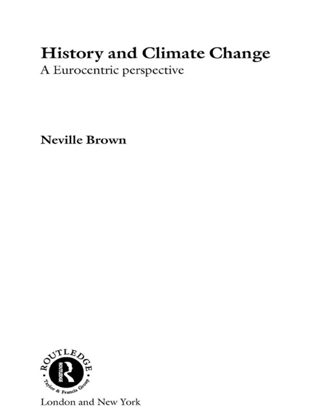 Big bigCover of History and Climate Change