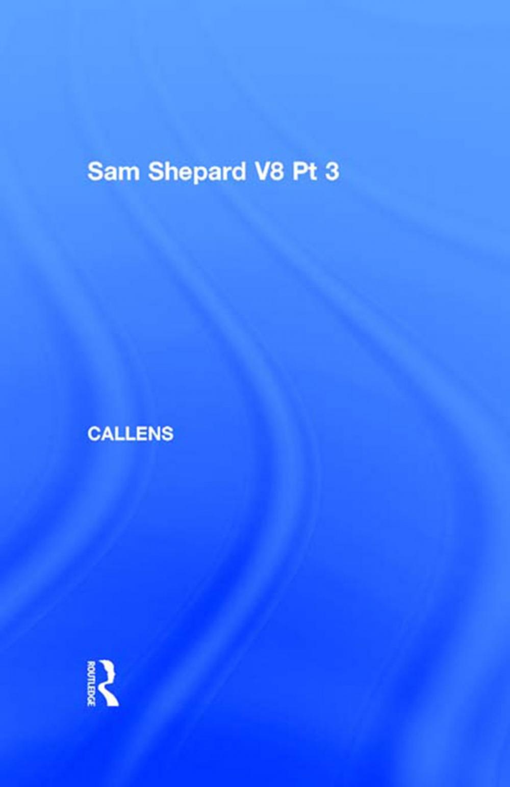 Big bigCover of Sam Shepard V8 Pt 3