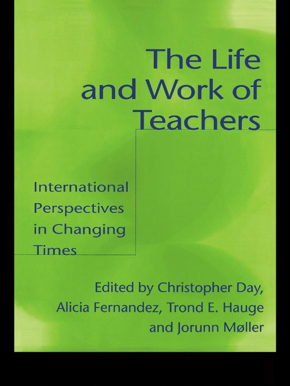 Big bigCover of The Life and Work of Teachers