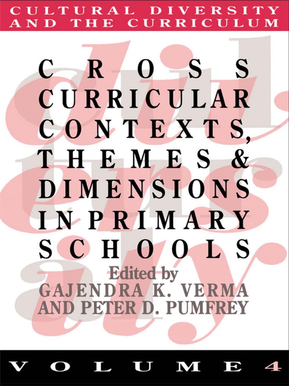 Big bigCover of Cross Curricular Contexts, Themes And Dimensions In Primary Schools