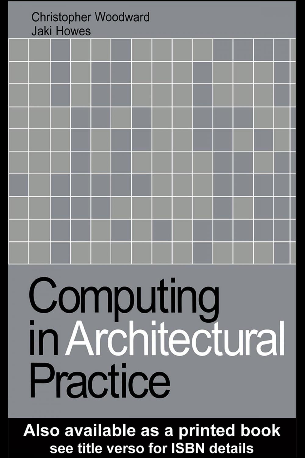 Big bigCover of Computing in Architectural Practice