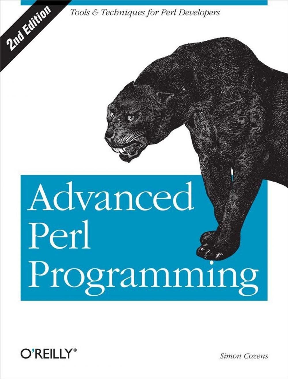 Big bigCover of Advanced Perl Programming