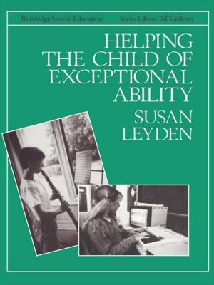 Cover of the book Helping the Child with Exceptional Ability by Les Levidow, Susan Carr