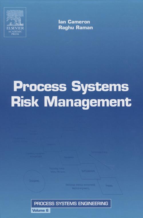 Cover of the book Process Systems Risk Management by Ian T. Cameron, R. Raman, Elsevier Science