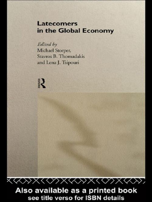 Cover of the book Latecomers in the Global Economy by , Taylor and Francis