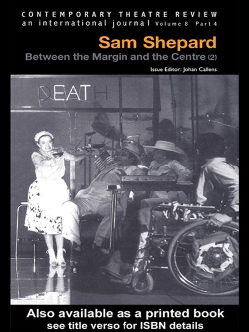 Cover of the book Sam Shepard V8 Pt 4 by Callens, Taylor and Francis