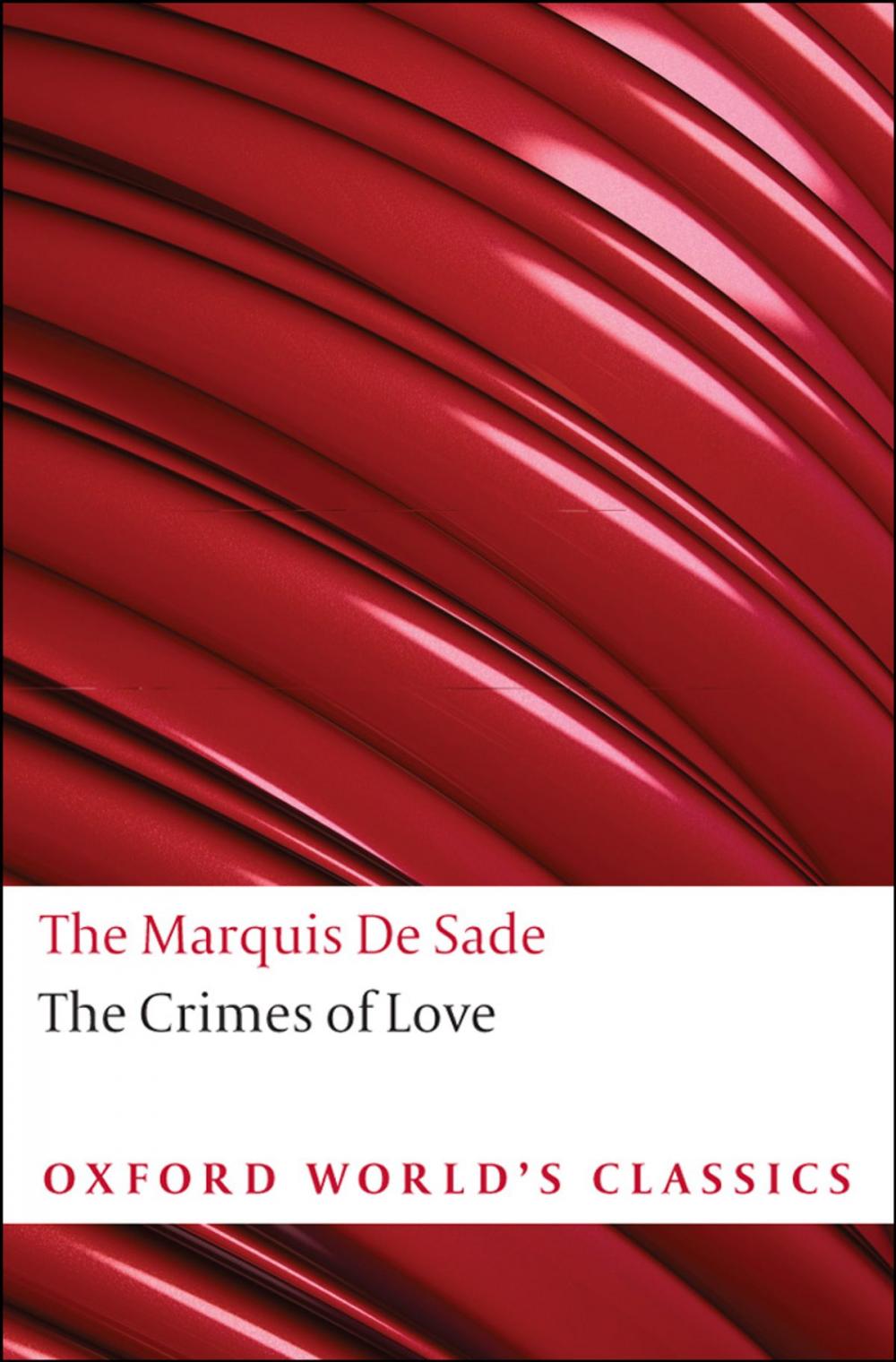 Big bigCover of The Crimes of Love : Heroic and tragic Tales, Preceeded by an Essay on Novels