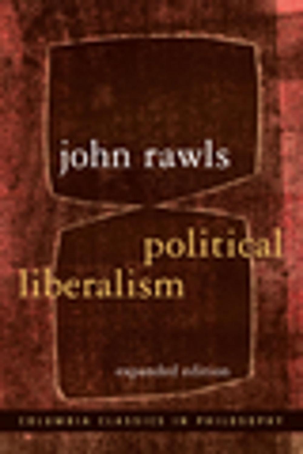 Big bigCover of Political Liberalism