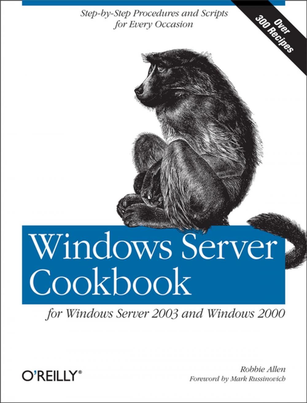 Big bigCover of Windows Server Cookbook