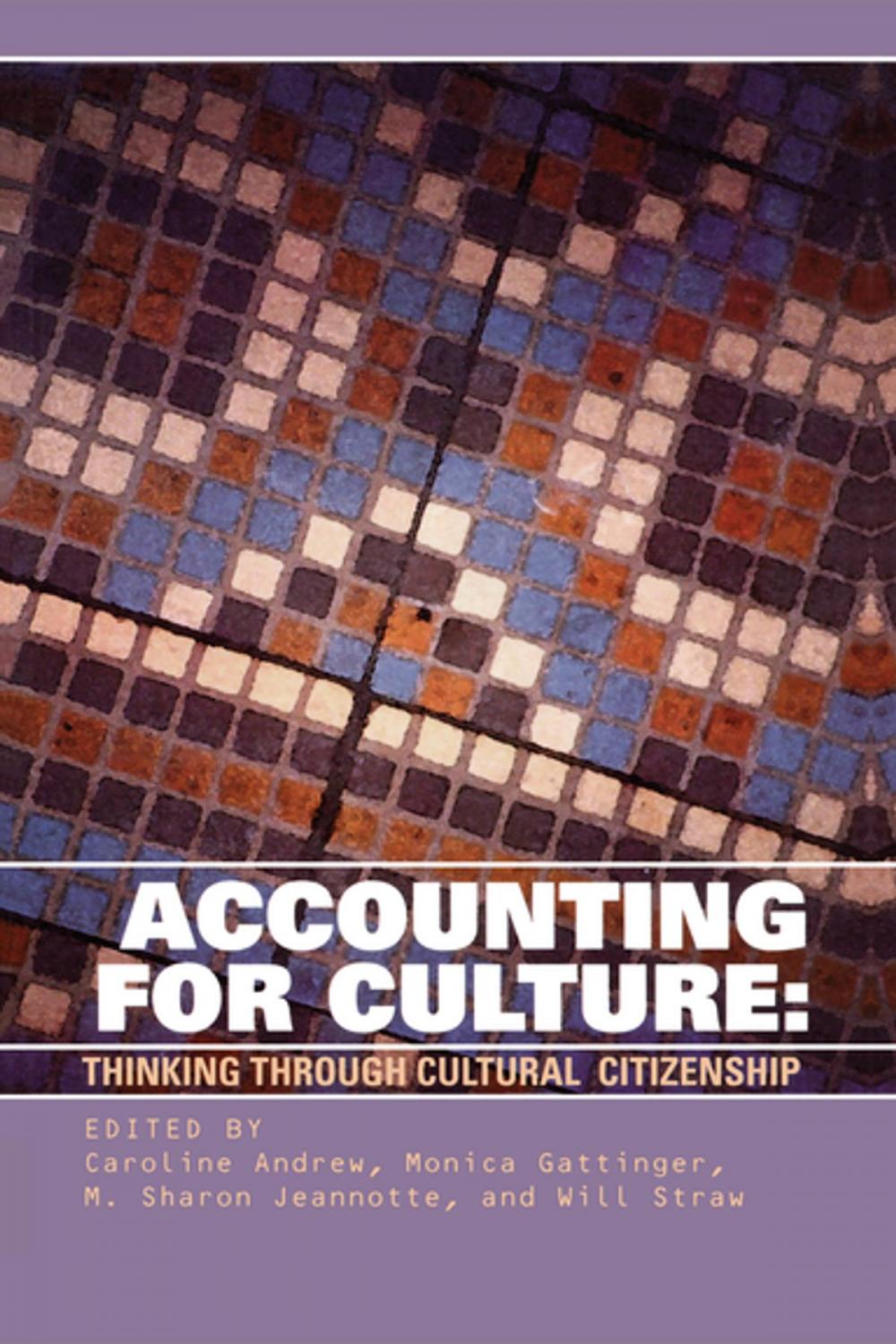 Big bigCover of Accounting for Culture