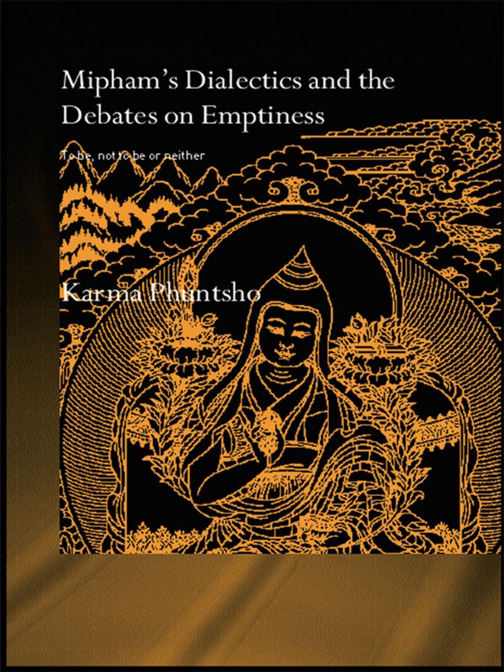 Big bigCover of Mipham's Dialectics and the Debates on Emptiness