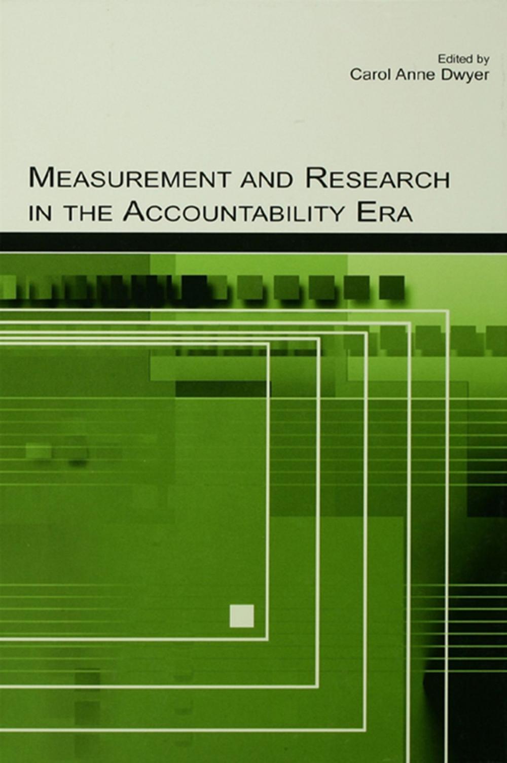 Big bigCover of Measurement and Research in the Accountability Era