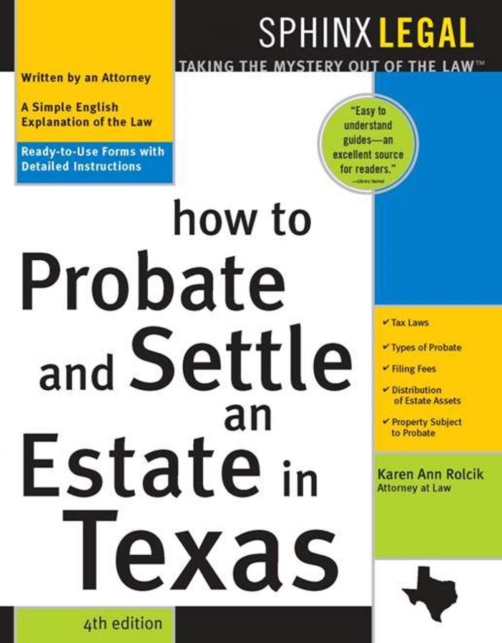 Big bigCover of How to Probate & Settle an Estate in Texas