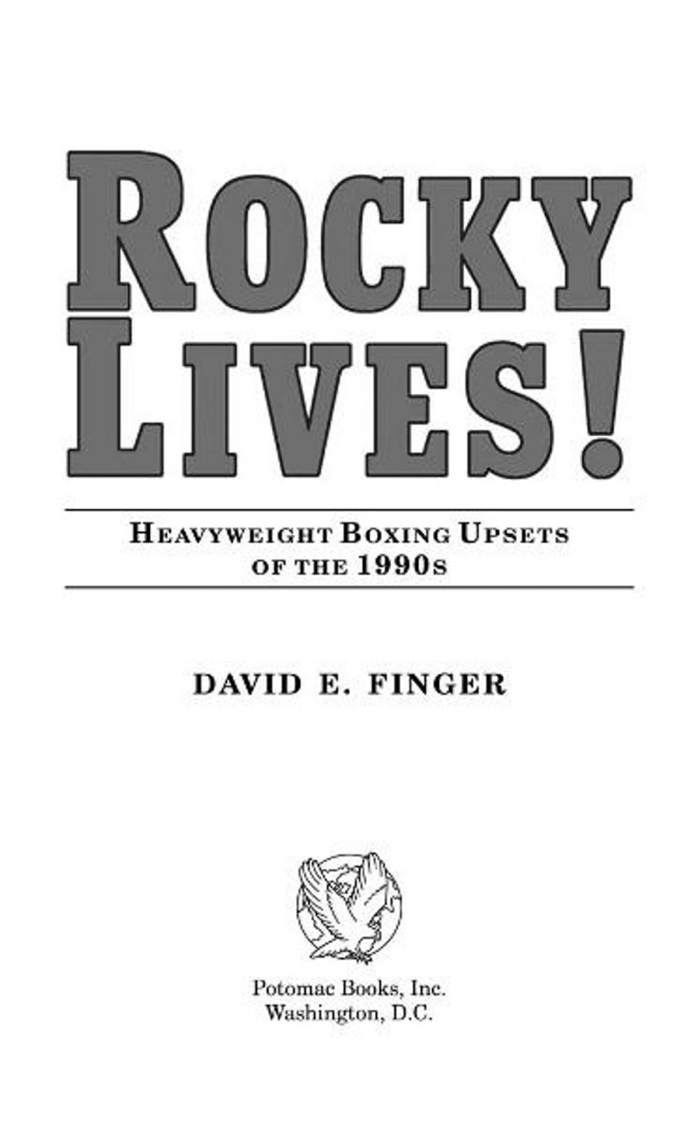 Big bigCover of Rocky Lives!