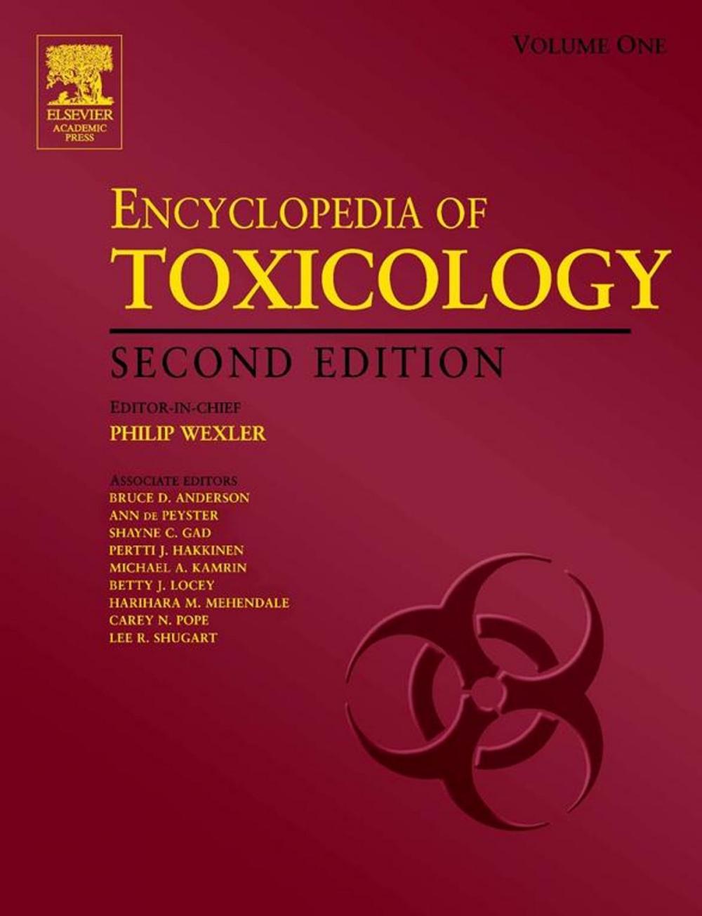 Big bigCover of Encyclopedia of Toxicology