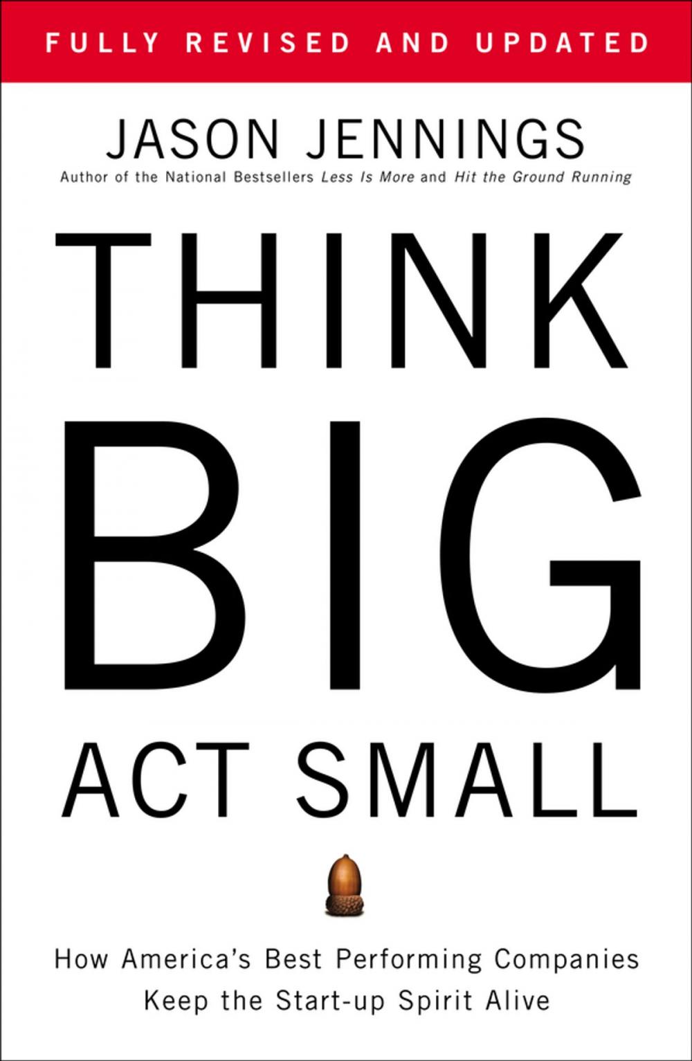 Big bigCover of Think Big, Act Small