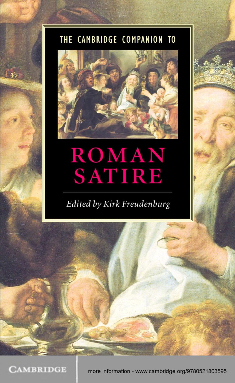 Big bigCover of The Cambridge Companion to Roman Satire