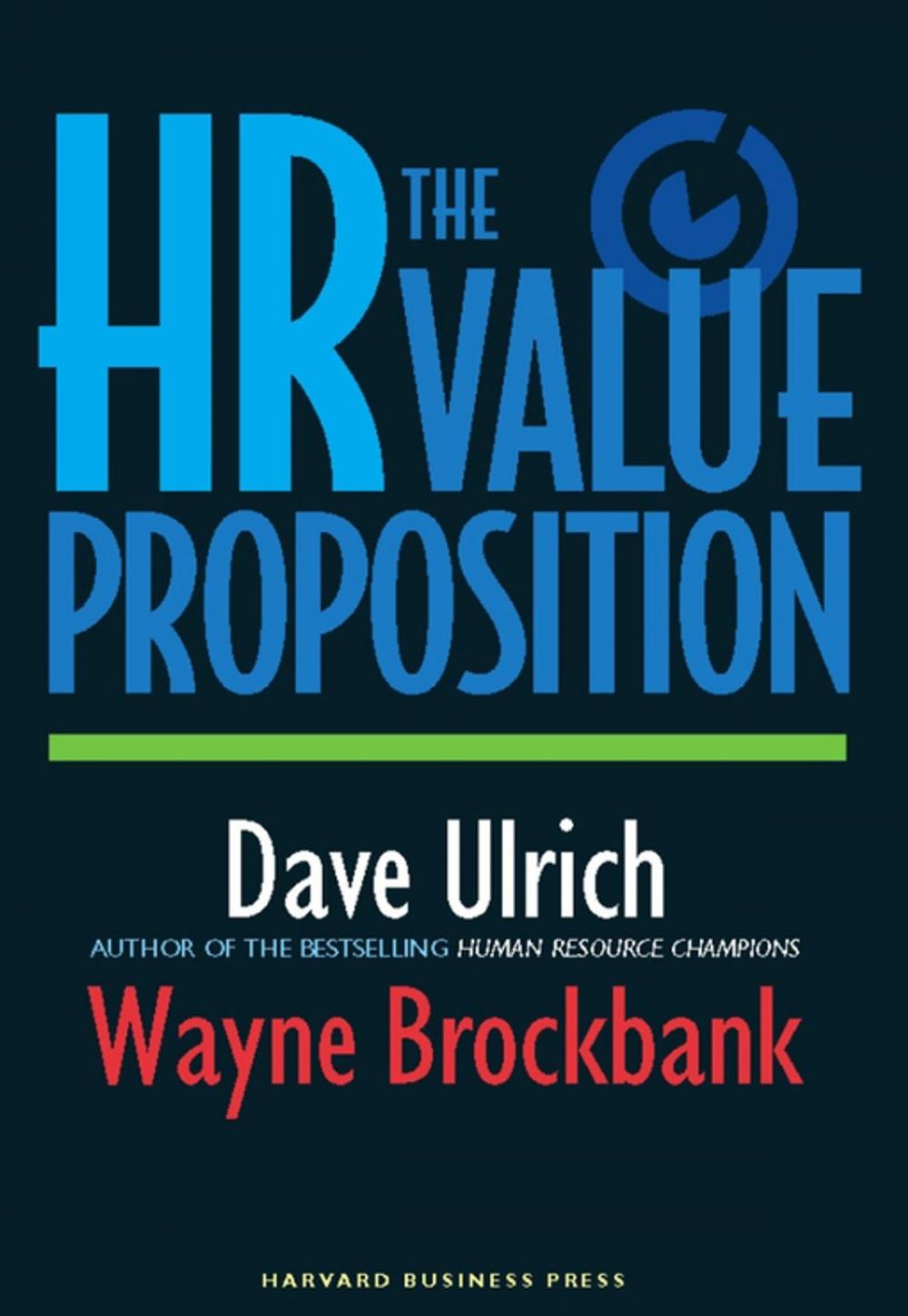 Big bigCover of The HR Value Proposition