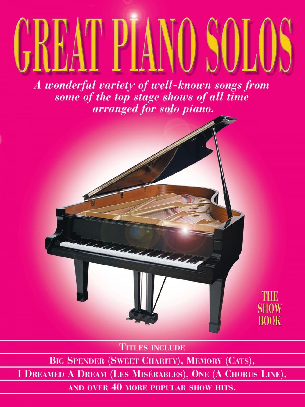 Big bigCover of Great Piano Solos: The Show Book