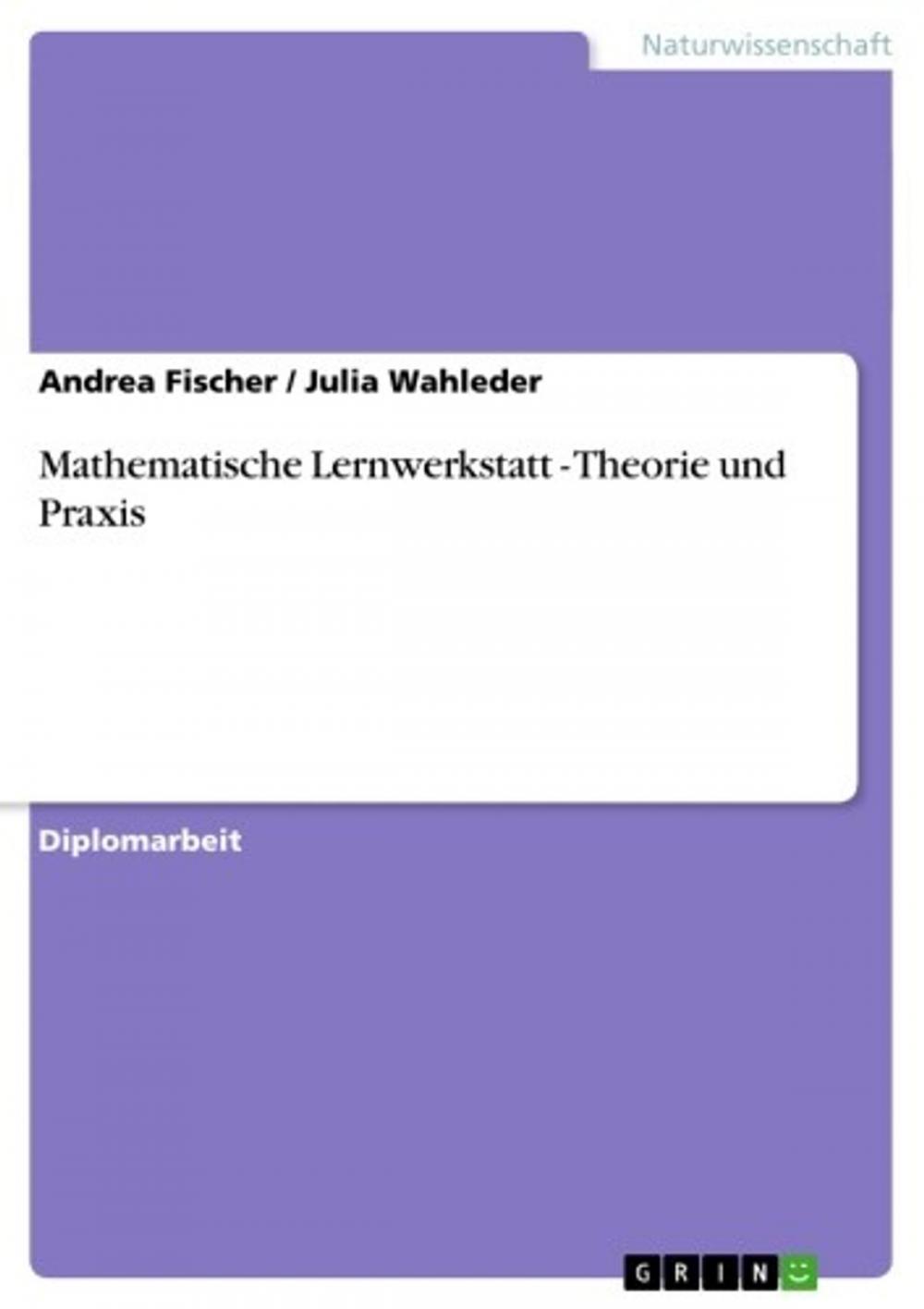 Big bigCover of Mathematische Lernwerkstatt - Theorie und Praxis