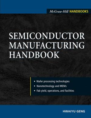 Cover of the book Semiconductor Manufacturing Handbook by Gary Muschla