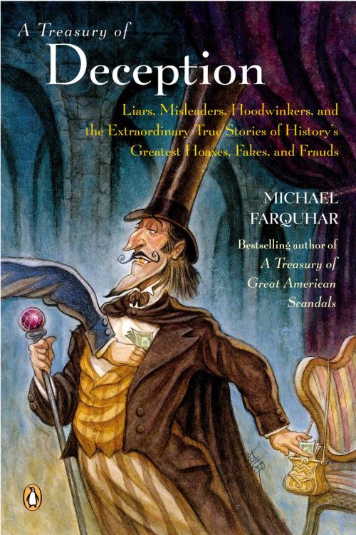 Cover of the book A Treasury of Deception by Michael Farquhar, Penguin Publishing Group