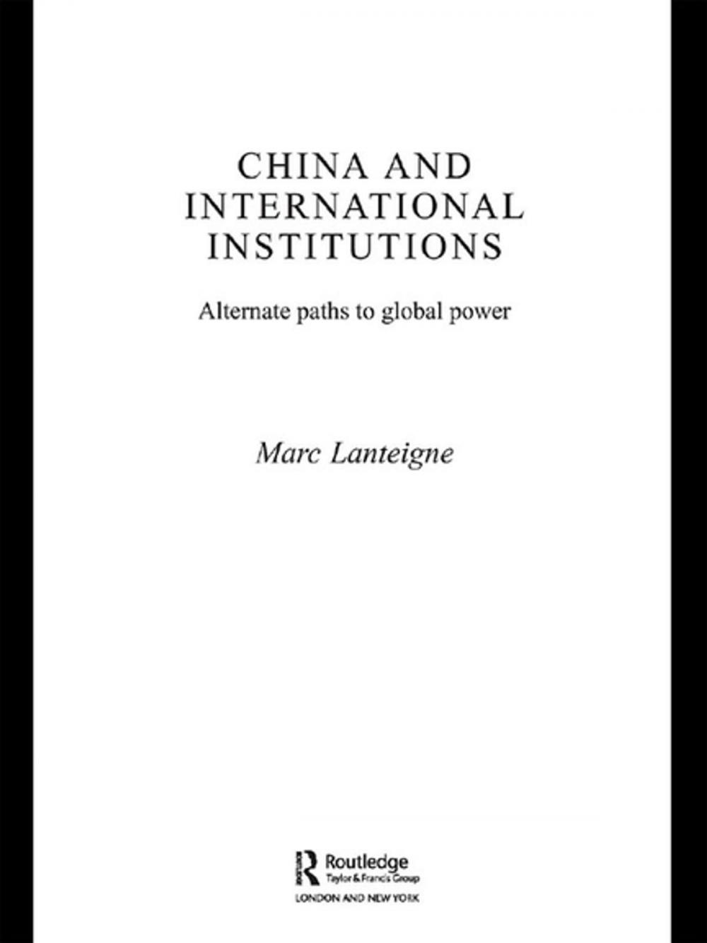 Big bigCover of China and International Institutions