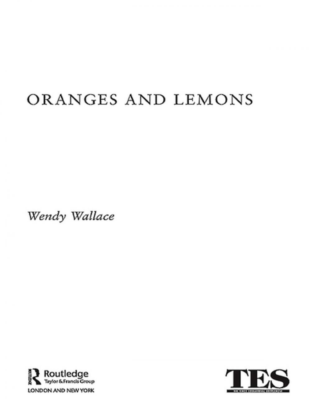 Big bigCover of Oranges and Lemons