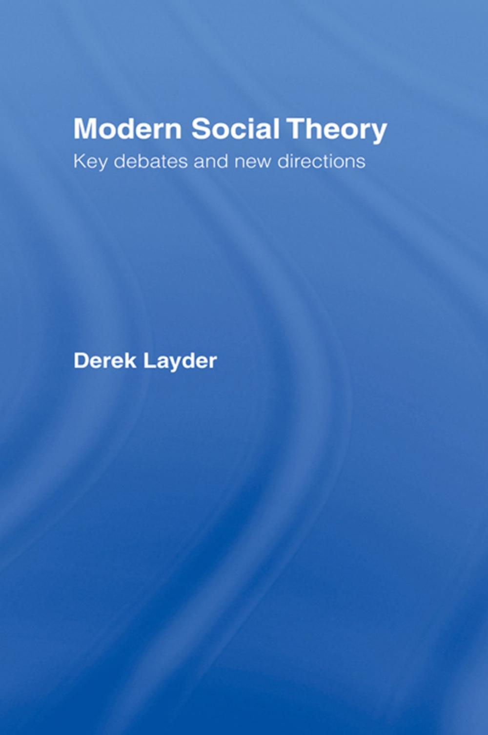 Big bigCover of Modern Social Theory