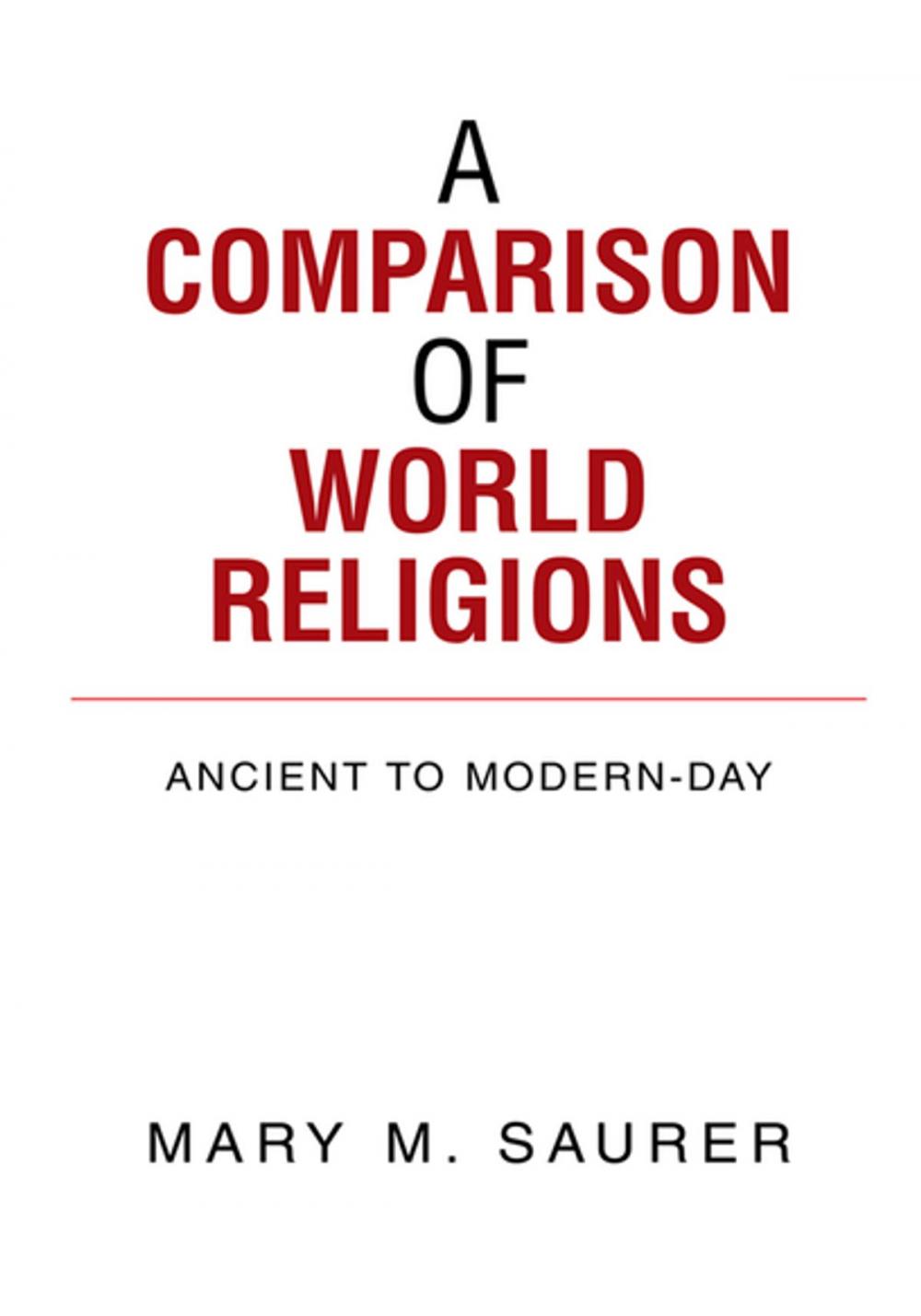 Big bigCover of A Comparison of World Religions