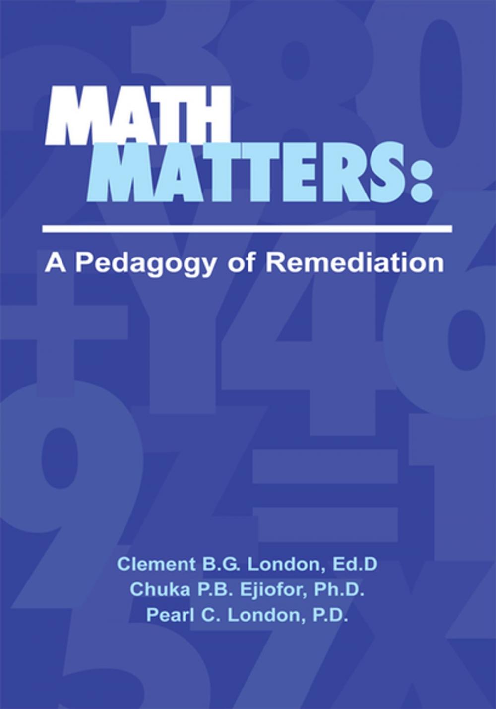 Big bigCover of Math Matters: a Pedagogy of Remediation