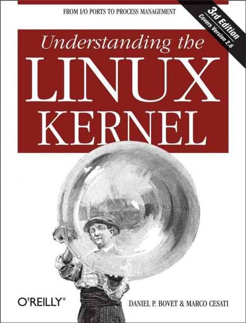 Cover of the book Understanding the Linux Kernel by Daniel P. Bovet, Marco Cesati, O'Reilly Media