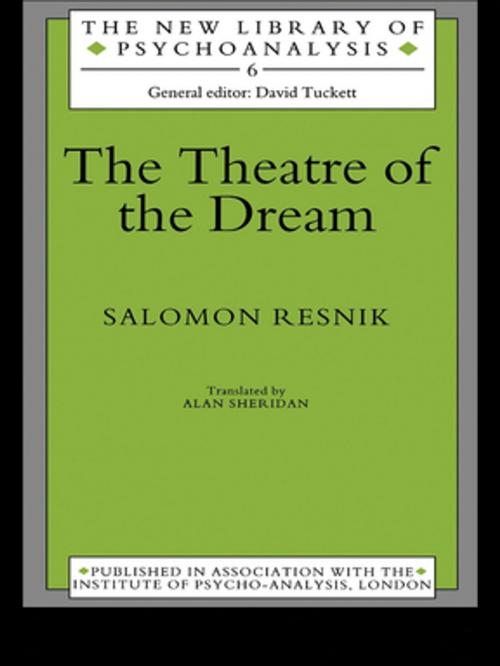 Cover of the book The Theatre of the Dream by Salomon Resnik, Taylor and Francis