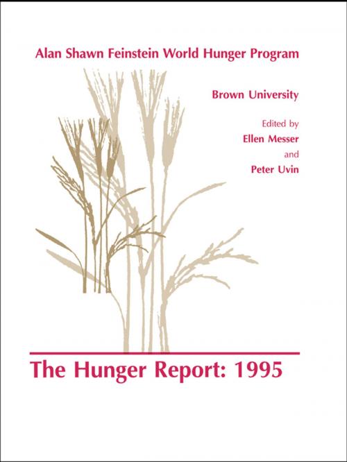 Cover of the book The Hunger Report 1995 by , Taylor and Francis