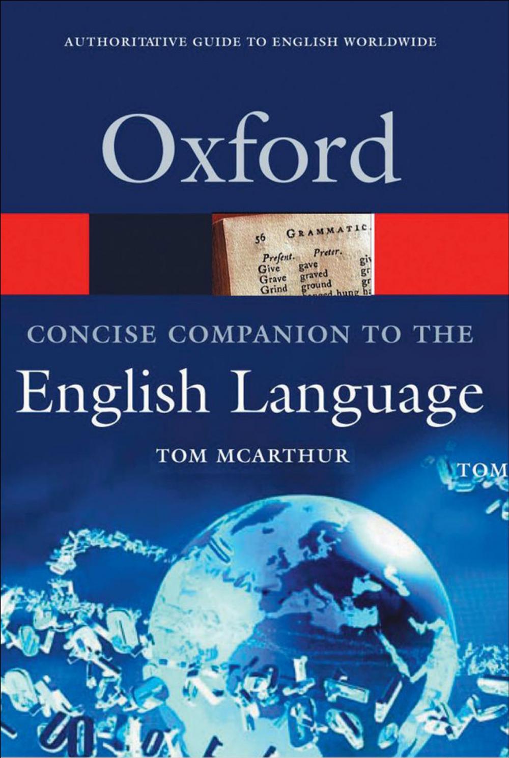 Big bigCover of The Concise Oxford Companion to the English Language