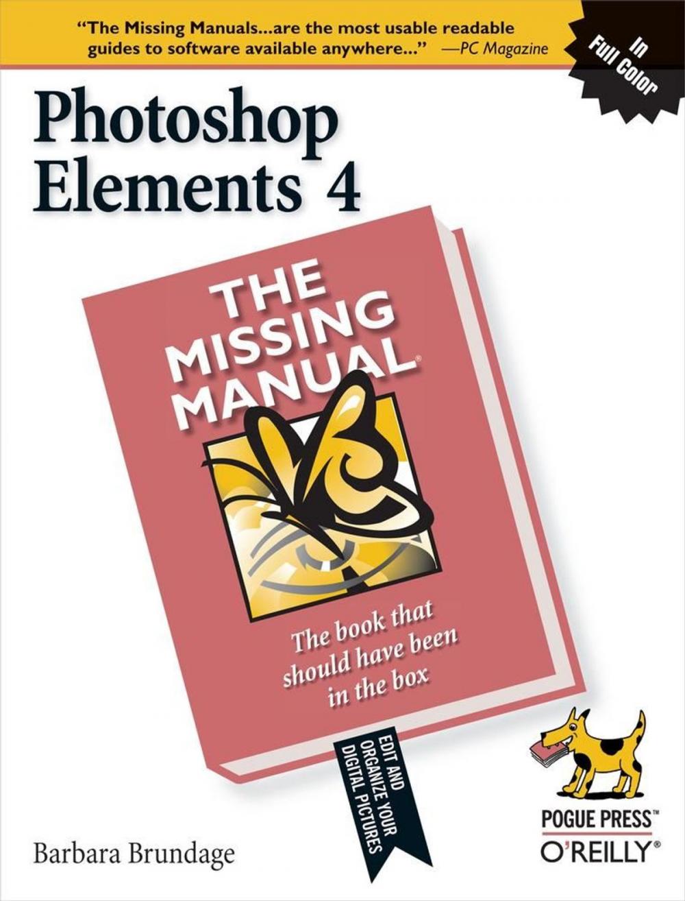 Big bigCover of Photoshop Elements 4: The Missing Manual