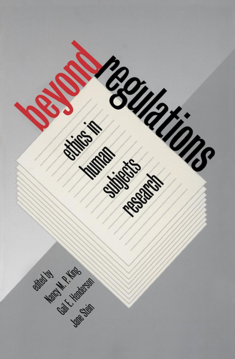 Big bigCover of Beyond Regulations