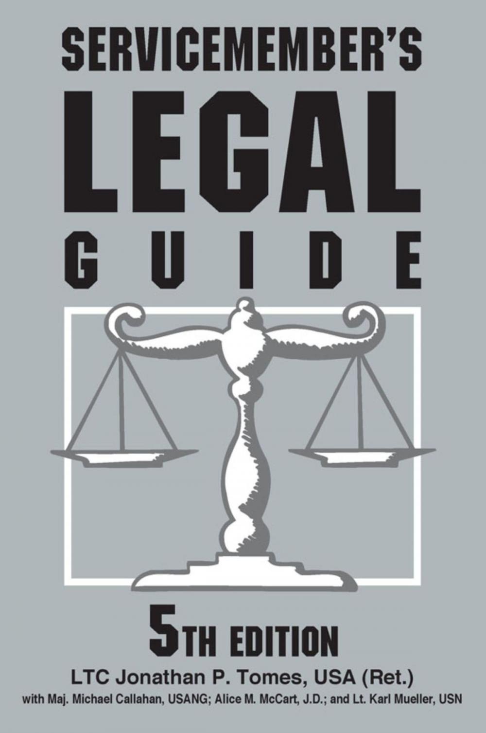 Big bigCover of Servicemember's Legal Guide