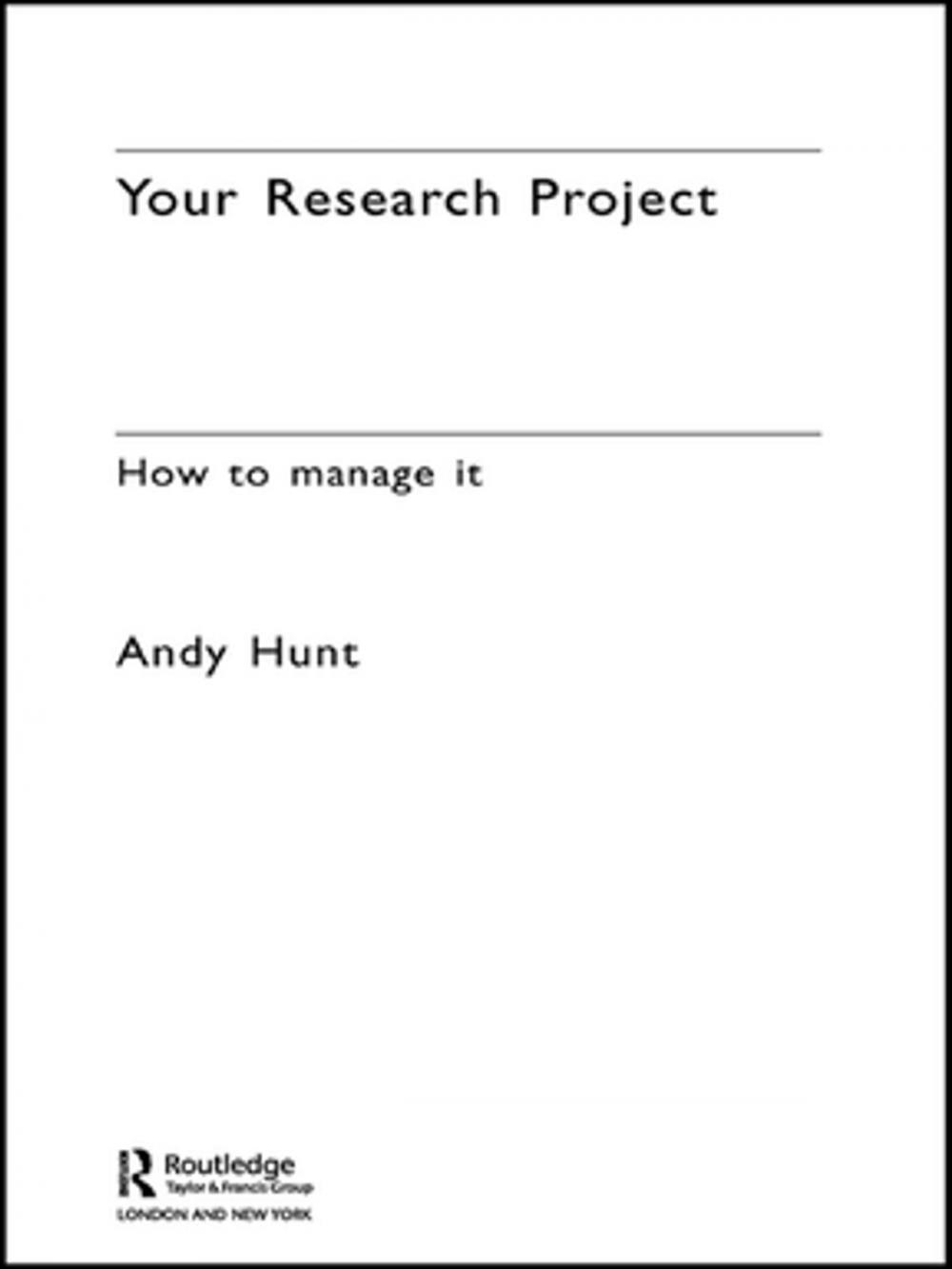 Big bigCover of Your Research Project