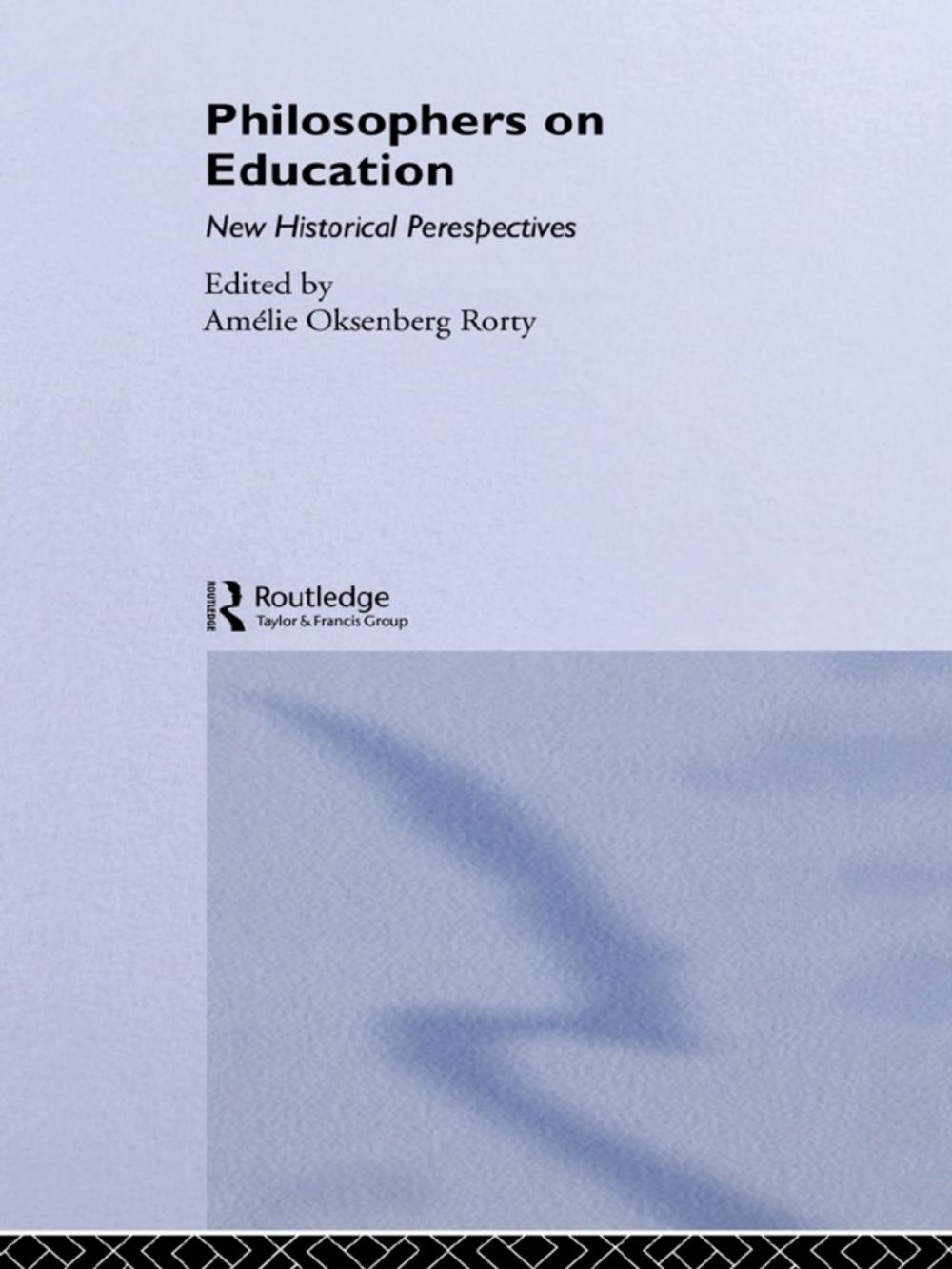 Big bigCover of Philosophers on Education