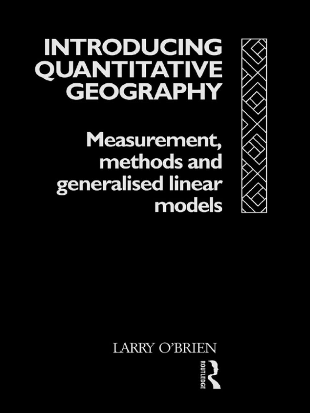 Big bigCover of Introducing Quantitative Geography