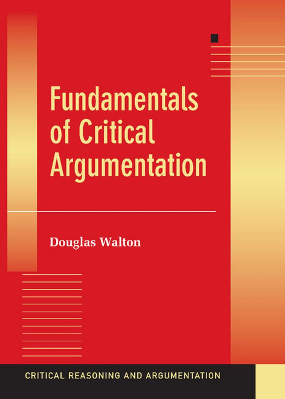 Big bigCover of Fundamentals of Critical Argumentation