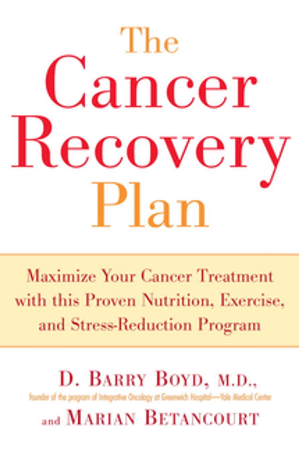 Big bigCover of The Cancer Recovery Plan