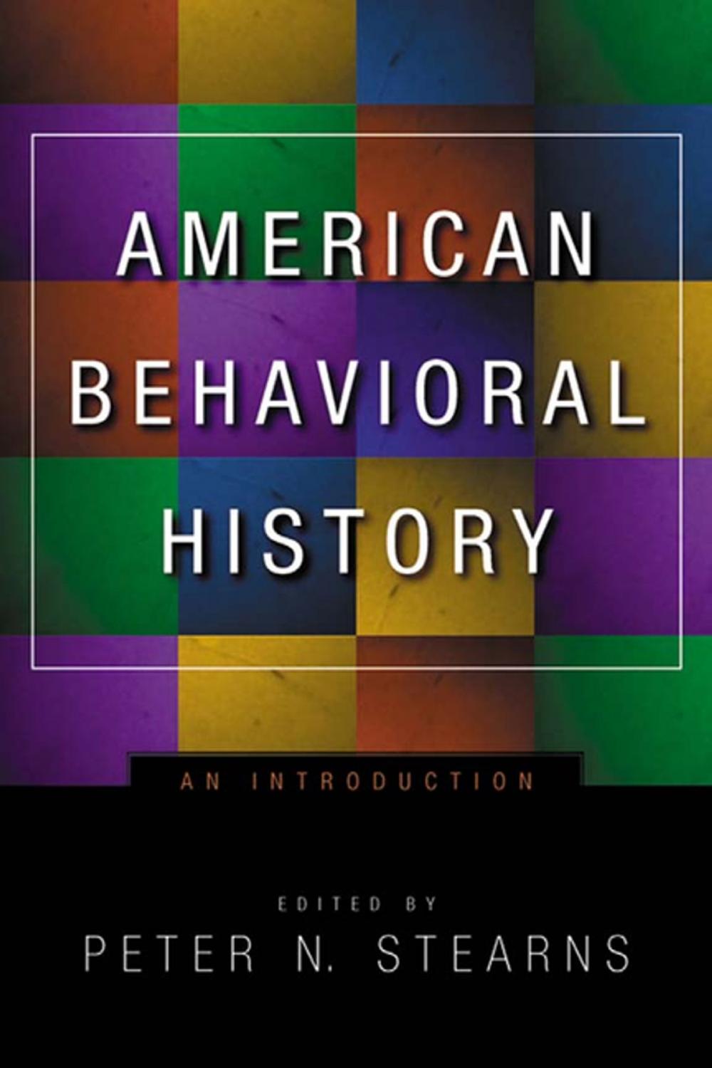 Big bigCover of American Behavioral History