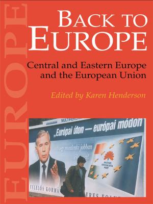Cover of the book Back To Europe by Mark Morford