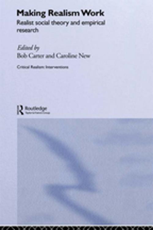 Cover of the book Making Realism Work by , Taylor and Francis