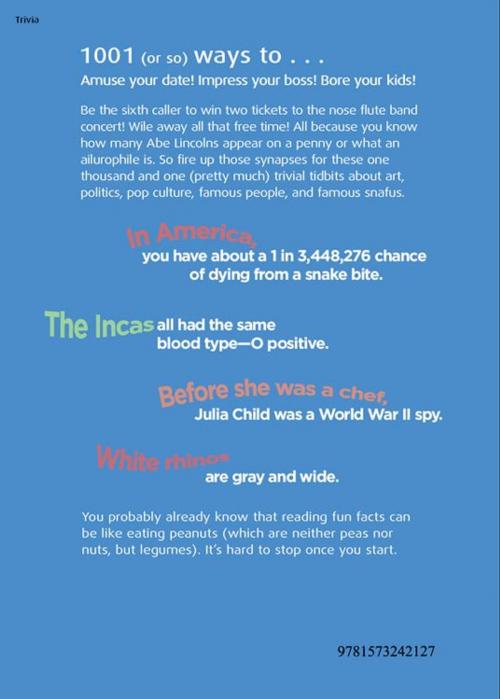 Cover of the book Random Acts of Factness: 1001 (or So) Absolutely True Tidbits About (mostly) Everything by Erin Barrett, Jack Mingo, Red Wheel Weiser