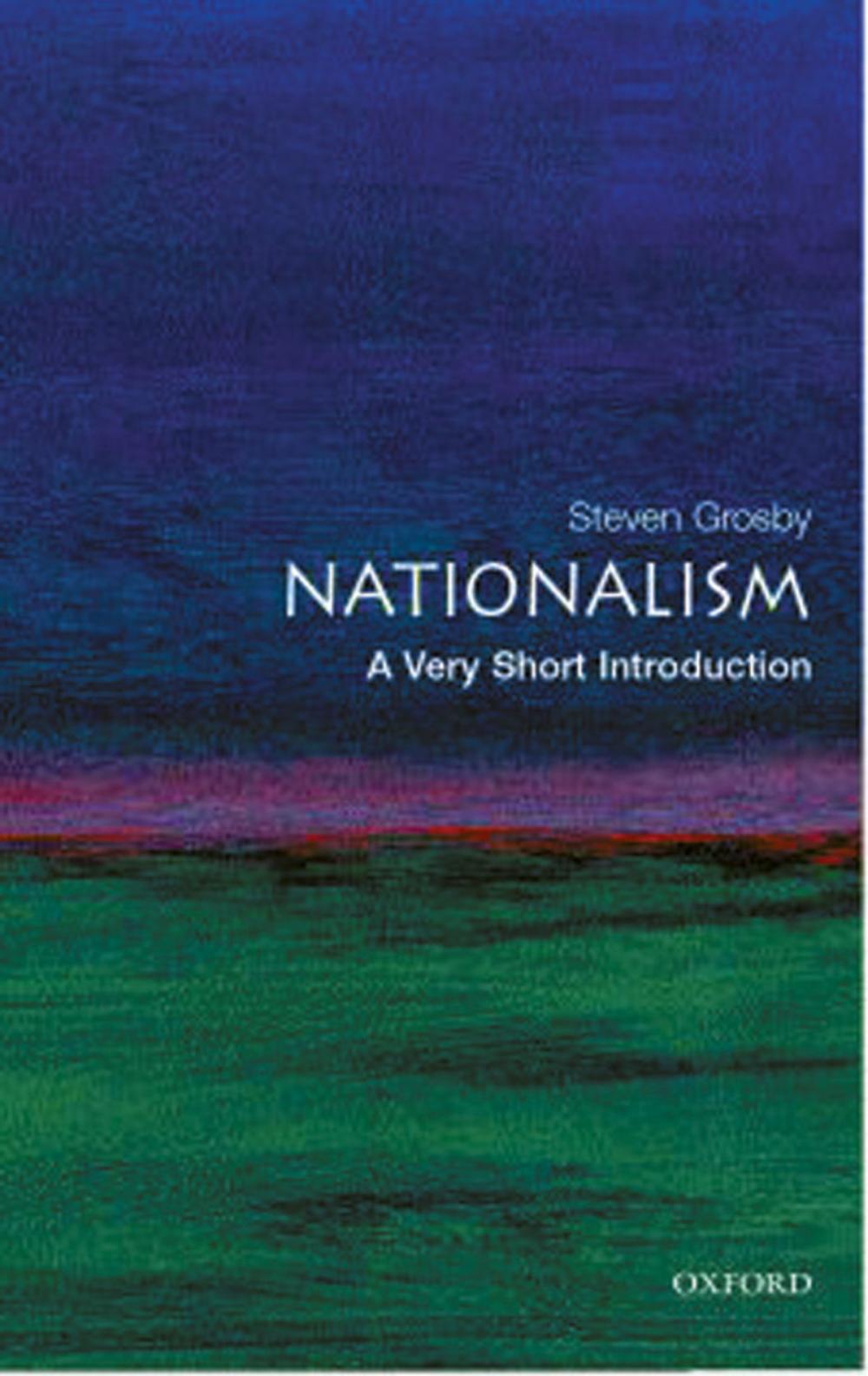 Big bigCover of Nationalism: A Very Short Introduction