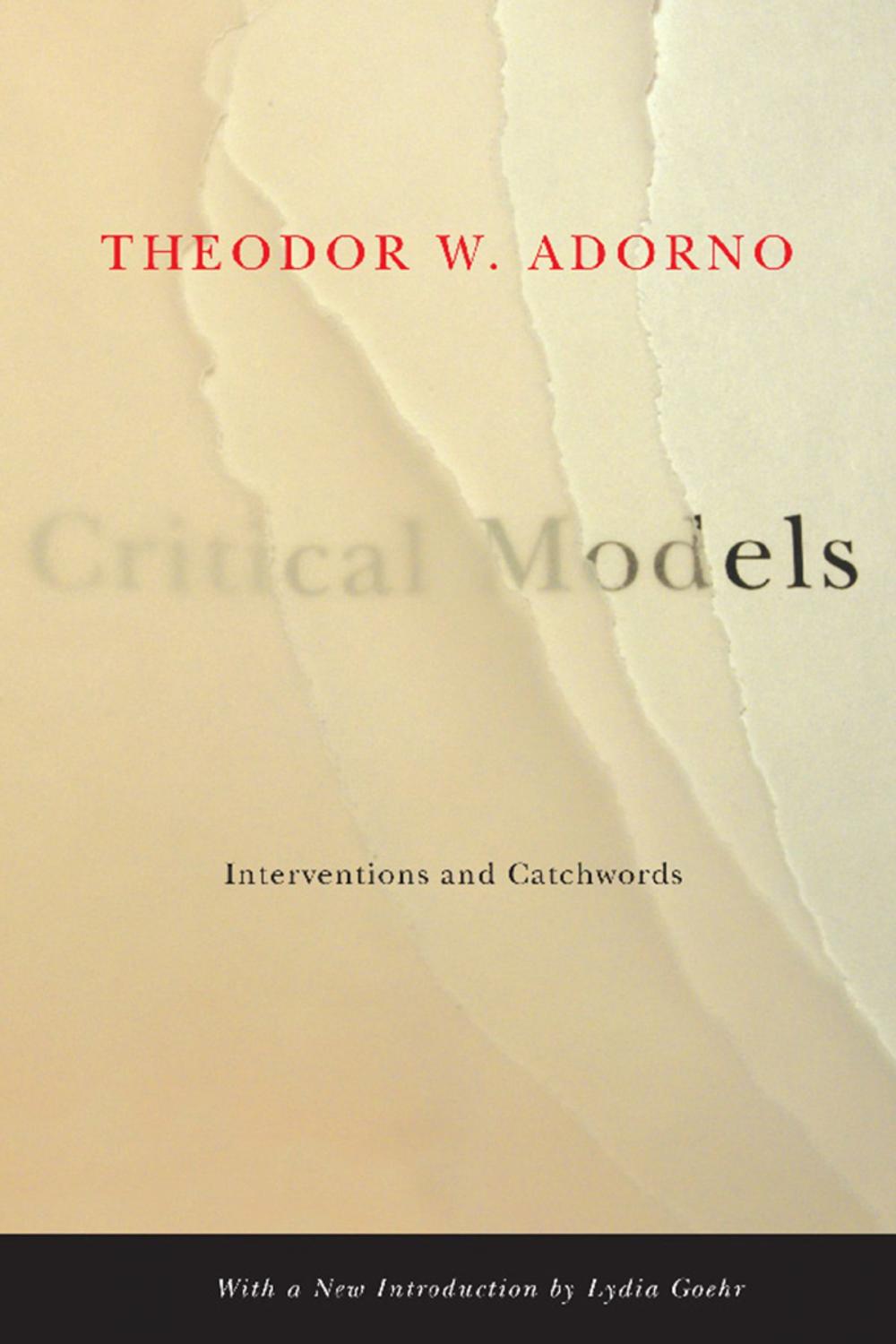 Big bigCover of Critical Models